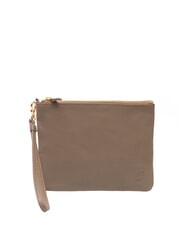 TIMBERLAND SMALL Kleine Clutch aus Leder mit Handgelenksriemen - Damentaschen