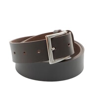 TIMBERLAND DOUBLE LOOP Verk&uuml;rzbarer Lederg&uuml;rtel Kakao - G&uuml;rtel - 1