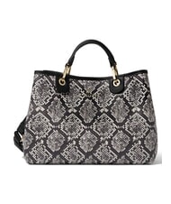 BRACCIALINI BETH SPECIAL Gro&szlig;e Handtasche mit Clutch Python - Damentaschen - 1