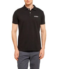 BIKKEMBERGS ICONIC Poloshirt aus Baumwolle, Kurzarm Schwarz - Herren-Polo-Shirts/Herren-Polo-Shirt/Herrenpoloshirt/Herrenpoloshirts - 1