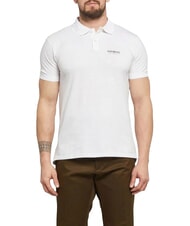 BIKKEMBERGS ICONIC Poloshirt aus Baumwolle, Kurzarm Wei&szlig; - Herren-Polo-Shirts/Herren-Polo-Shirt/Herrenpoloshirt/Herrenpoloshirts - 1