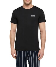 BIKKEMBERGS BASIC Kurz&auml;rmeliges T-Shirt mit Rundhalsausschnitt Schwarz - Herren-T-Shirts - 1