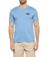 BIKKEMBERGS BASIC Kurz&auml;rmeliges T-Shirt mit Rundhalsausschnitt azurblau - Herren-T-Shirts - 1