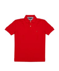 TOMMY HILFIGER TH Kurz&auml;rmeliges Poloshirt aus Baumwolle - Herren-Polo-Shirts/Herren-Polo-Shirt/Herrenpoloshirt/Herrenpoloshirts