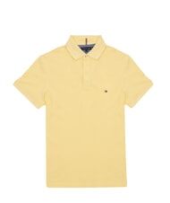 TOMMY HILFIGER TH Kurzarm-Poloshirt Zitronenschale - Herren-Polo-Shirts/Herren-Polo-Shirt/Herrenpoloshirt/Herrenpoloshirts - 1