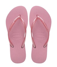 HAVAIANAS SQUARE LOGO Flip-Flops Chiffonrosen - Damenschuhe - 1