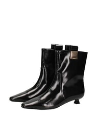 MARC ELLIS ME25 Stiefelette mit 3 cm Absatz aus Leder Schwarz - Damenschuhe - 1