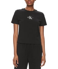 CALVIN KLEIN MONOLOGO BABY Kurzarm-T-Shirt - T-Shirts und Tops f&uuml;r Damen