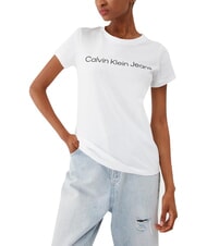 CALVIN KLEIN CORE INSTIT LOGO Kurzarm-T-Shirt - T-Shirts und Tops f&uuml;r Damen