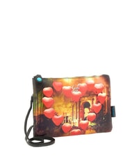 GABS BEYONCE MULTICOLOR M Clutch aus Leder mit Schultergurt - Damentaschen