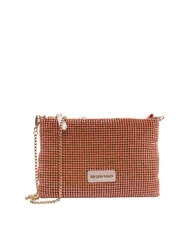 MARIO VALENTINO NABILAH Clutch mit Strasssteinen und Schultergurt Rose - Damentaschen - 1