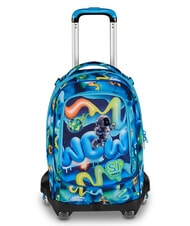 SJGANG SPACE RIDE Rucksack mit abnehmbarem Trolley - Rucks&auml;cke mit Trolleyfunktion