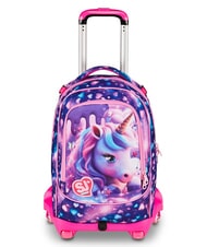 SJGANG PIXIE UNICORN Rucksack mit abnehmbarem Trolley - Rucks&auml;cke mit Trolleyfunktion