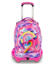 SJGANG JOYFUL PINS GIRL 3-in-1-Trolley-Rucksack - Rucks&auml;cke mit Trolleyfunktion