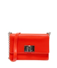 FURLA 1927  Mini-Umh&auml;ngetasche aus Naplack-Leder - Damentaschen