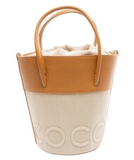 COCCINELLE MYRTHA CANVAS Beuteltasche mit Schultergurt - Damentaschen