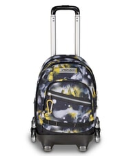 SEVEN GOLDEN PAINT Dreifach-Rollen-Trolley-Rucksack - Rucks&auml;cke mit Trolleyfunktion