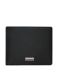 TOMMY HILFIGER TH CENTRAL Kreditkartenetui aus Leder - Brieftaschen Herren