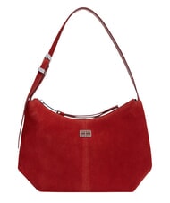 TOMMY HILFIGER TJW SLOUCHY Schultertasche aus Wildleder - Damentaschen