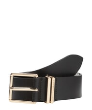 TOMMY HILFIGER TH SQUARE Lederg&uuml;rtel Schwarz - G&uuml;rtel - 1