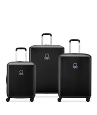 BENETTON UCB HARD Kabinen- + Mittel- + Gro&szlig;wagen-Set - Trolleyset