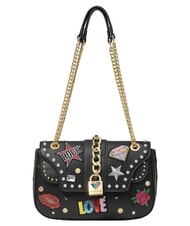 BRACCIALINI ROCK S Schultertasche Schwarz - Damentaschen - 1
