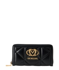 LOVE MOSCHINO EMBOSSED Gro&szlig;e Geldb&ouml;rse mit Rei&szlig;verschluss - Brieftaschen Damen