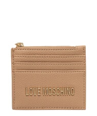 LOVE MOSCHINO SIGNATURE Kartenetui mit M&uuml;nzfach - Brieftaschen Damen