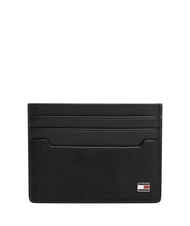 TOMMY HILFIGER TH SOHO Flacher Kartenhalter aus Leder - Brieftaschen Herren