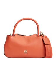 TOMMY HILFIGER TH LOGOTAPE Handtasche mit Schulterriemen rustikaler Lehm - Damentaschen - 1