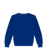 TOMMY HILFIGER TH Wabenf&ouml;rmiger Rundhalspullover - Herrenpullover
