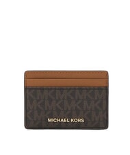 MICHAEL KORS JET SET LOGO Flacher Kartenhalter - Brieftaschen Damen
