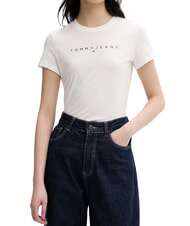 TOMMY HILFIGER SCRIPT LOGO Kurzarm-T-Shirt - T-Shirts und Tops f&uuml;r Damen