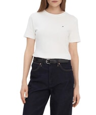 TOMMY HILFIGER TH Baumwoll-T-Shirt - T-Shirts und Tops f&uuml;r Damen