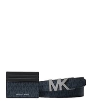 MICHAEL KORS GIFT Geschenkbox f&uuml;r Herren, Kartenetui und G&uuml;rtel - Brieftaschen Herren