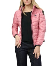 BLAUER CAMELIA Kurze, wattierte Daunenjacke mit Kapuze - Daunenjacken f&uuml;r Damen
