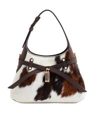 BORBONESE B-HALO Schultertasche mit Schultergurt - Damentaschen