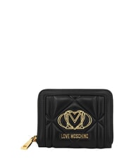 LOVE MOSCHINO EMBOSSED QUILTED Mittelgro&szlig;e Geldb&ouml;rse mit Rei&szlig;verschluss - Brieftaschen Damen