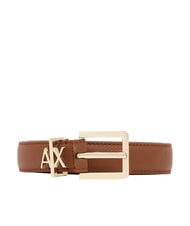 ARMANI EXCHANGE TONGUE Lederg&uuml;rtel - G&uuml;rtel