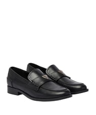 GUESS BELISO Ledermokassins SCHWARZ - Damenschuhe - 1