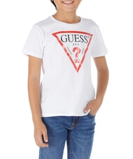 GUESS KIDS CORE Baumwoll-T-Shirt purwei&szlig; - Kinder-T-Shirt - 1