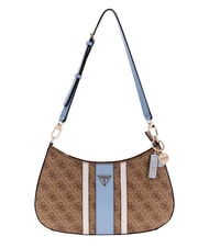 GUESS NOELLE 2                                 Schultertasche, verstellbar Milchlogo/hellblau - Damentaschen - 1