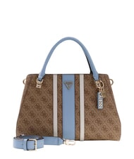GUESS NOELLE 2                                 Handtasche mit Schulterriemen Milchlogo/hellblau - Damentaschen - 1