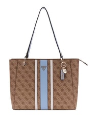 GUESS NOELLE 2                                 Schultertasche Milchlogo/hellblau - Damentaschen - 1