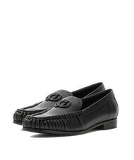 GUESS BELDA Ledermokassins SCHWARZ - Damenschuhe - 1