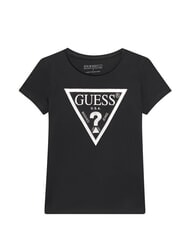 GUESS KIDS T-Shirt mit Dreieck-Logo-Print - Kinder-T-Shirt