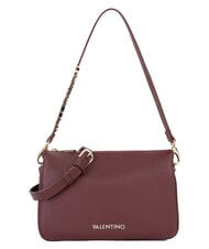 MARIO VALENTINO BARN Schultertasche mit Schultergurt Bordeaux - Damentaschen - 1