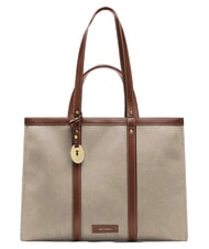 TRUSSARDI ELBA Umh&auml;ngetasche Canvas + Marke - Damentaschen - 1