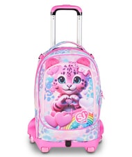 SJGANG HEART BUDDY GIRL Rucksack mit abnehmbarem Trolley - Rucks&auml;cke mit Trolleyfunktion