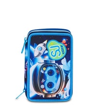 SJGANG SPACE LED BOY Federm&auml;ppchen mit Schulset - Etuis und Zubeh&ouml;r